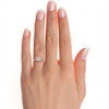 Eden Solitaire Halo Ring