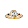 Eden Solitaire Halo Ring
