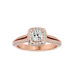 Eden Solitaire Halo Ring