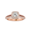 Eden Solitaire Halo Ring