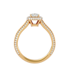 Eden Solitaire Halo Ring