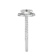 Rumi Solitaire Halo Ring