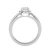 Rumi Solitaire Halo Ring