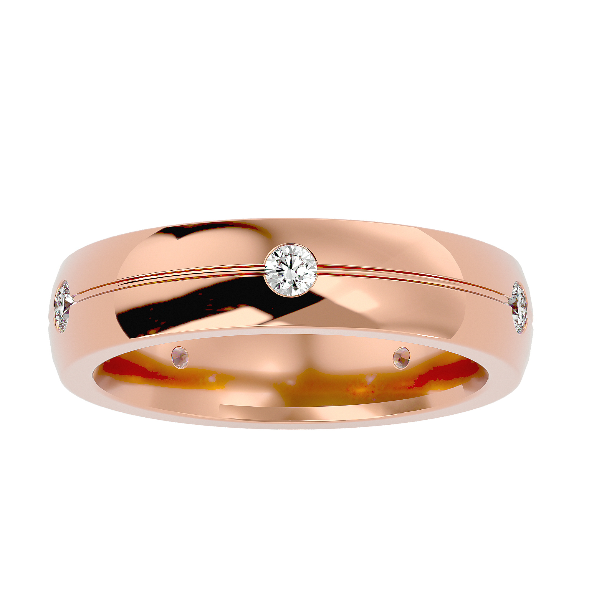 Geraldo Diamond Mens Ring