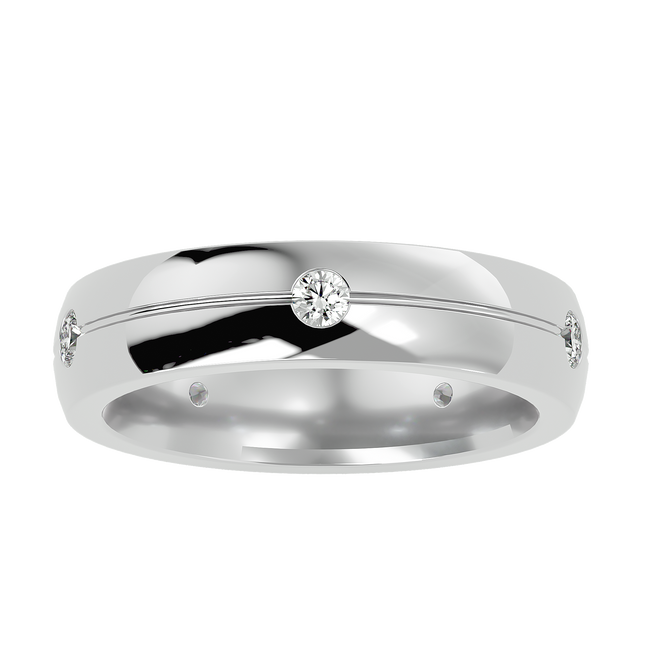 Geraldo Diamond Mens Ring