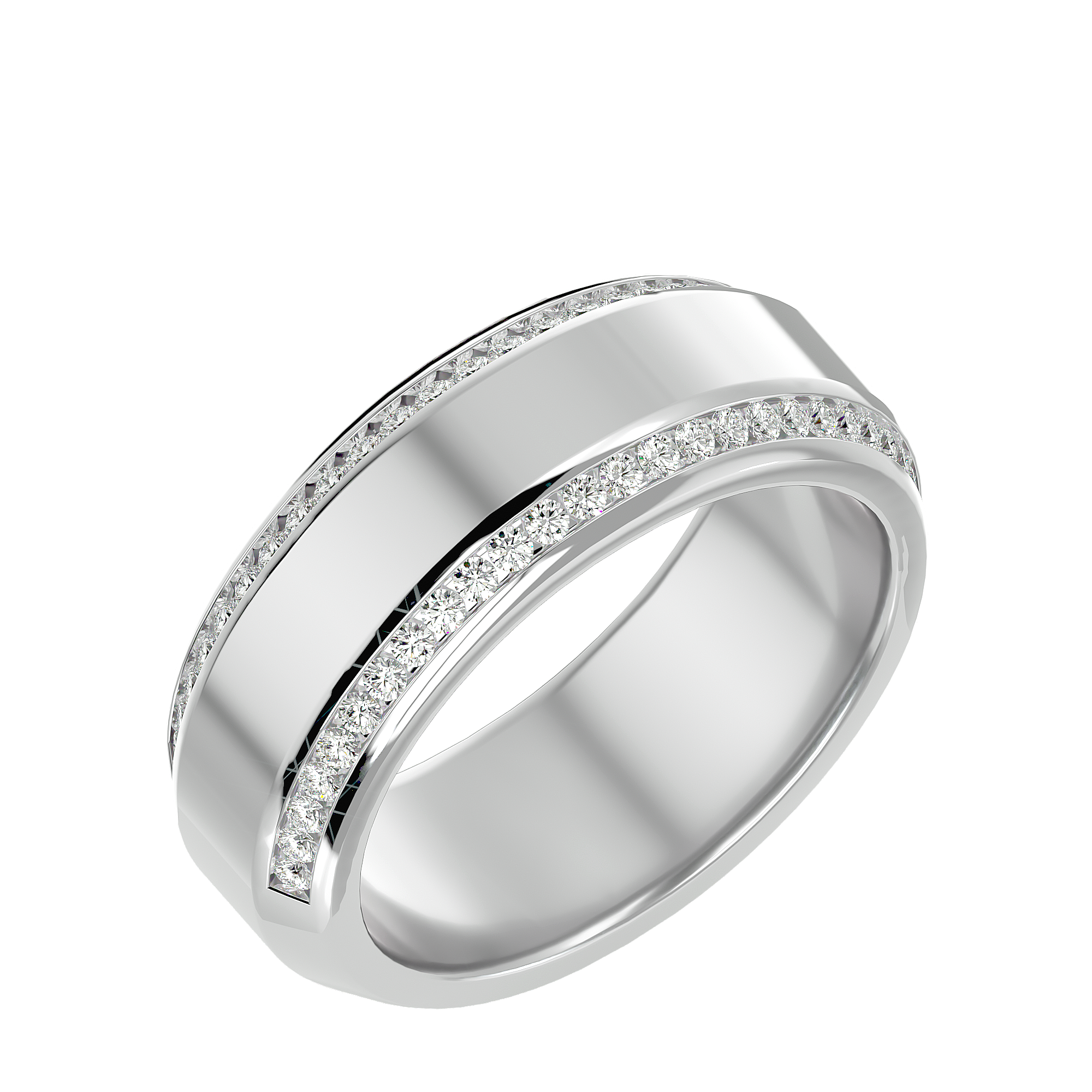 Giovanni Diamond Mens Ring