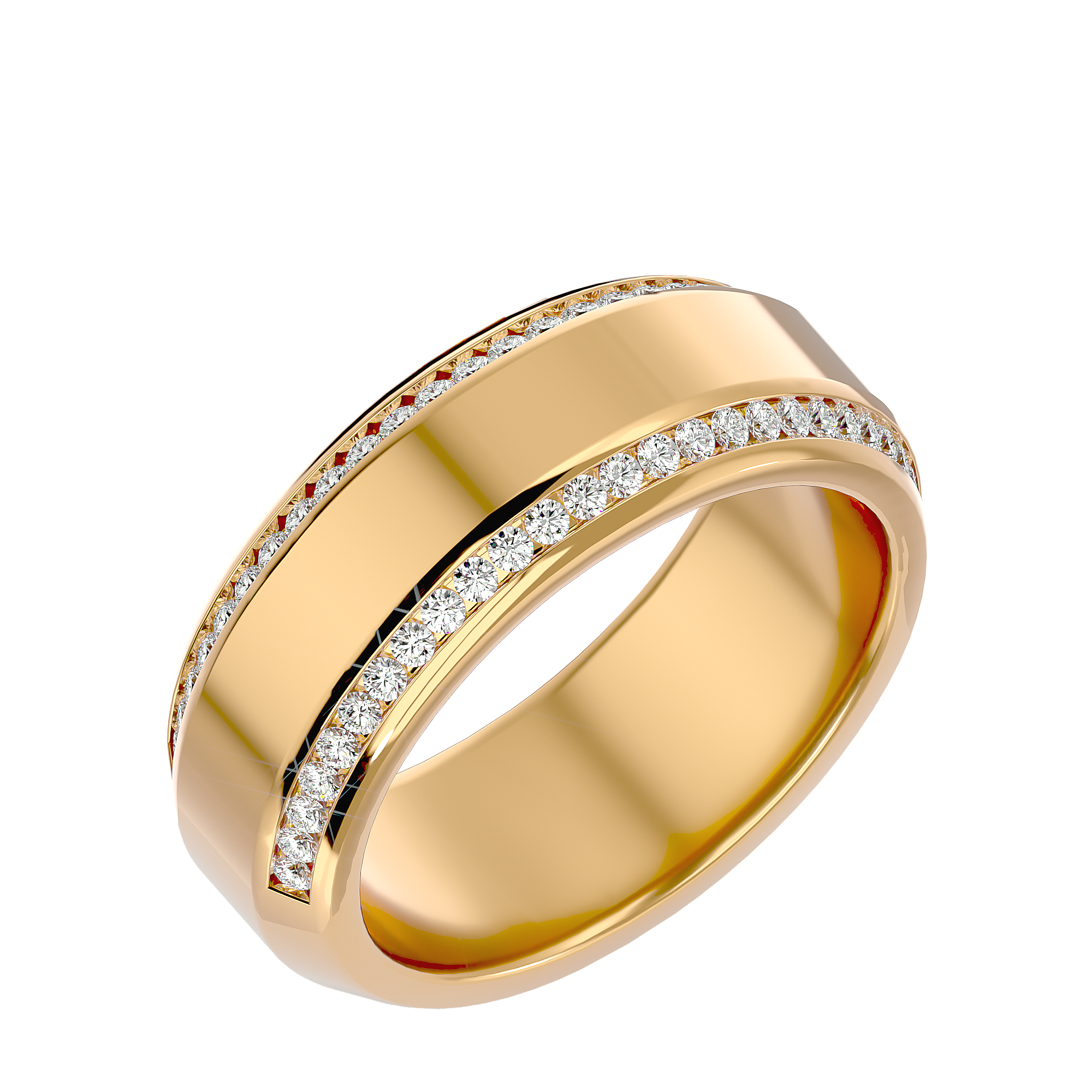 Giovanni Diamond Mens Ring