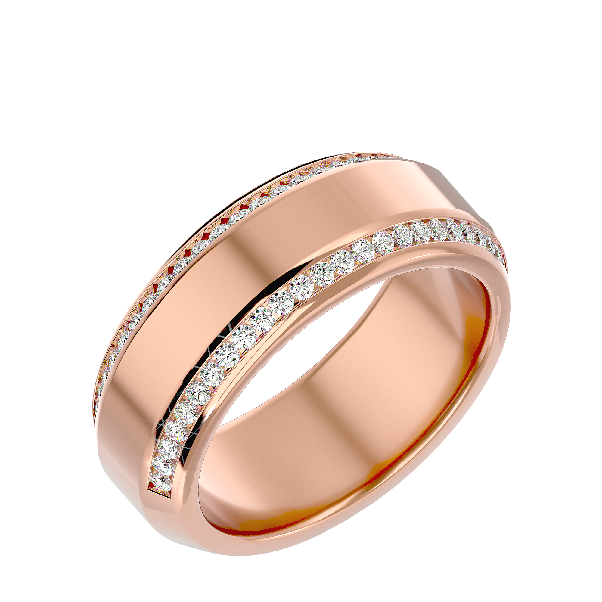 Giovanni Diamond Mens Ring