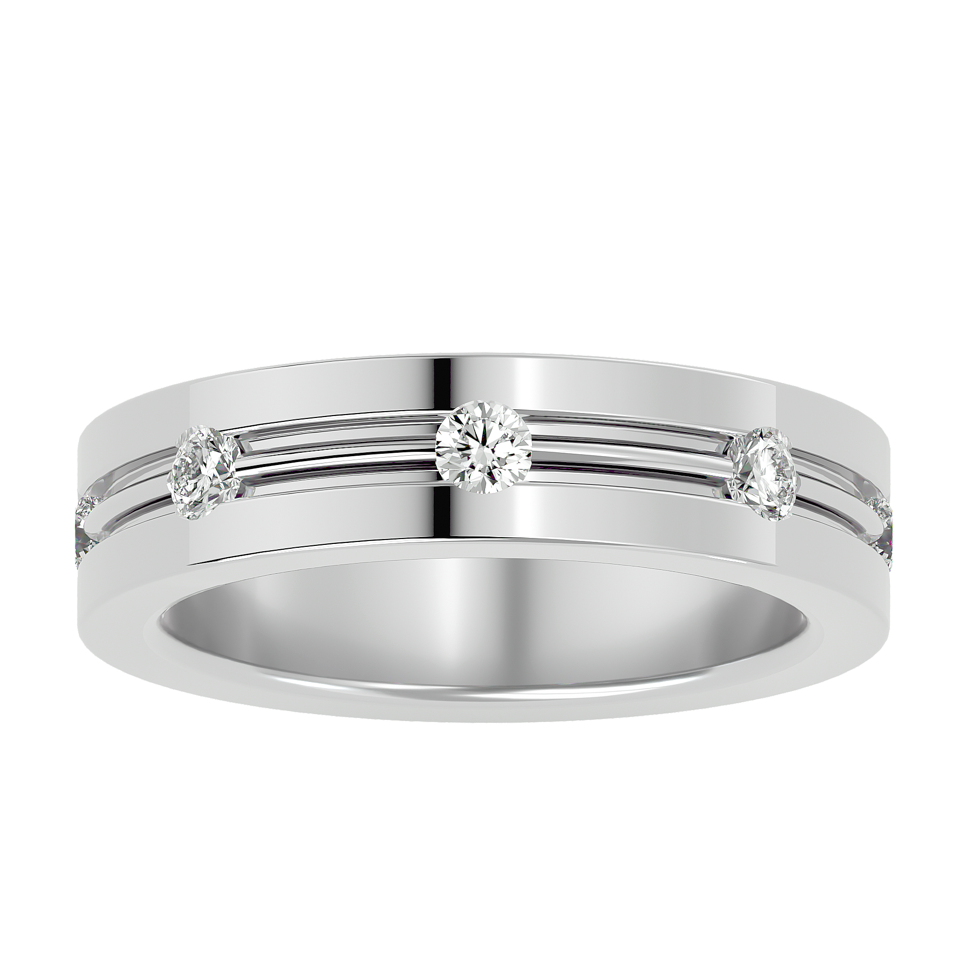 Gerald Diamond Mens Ring