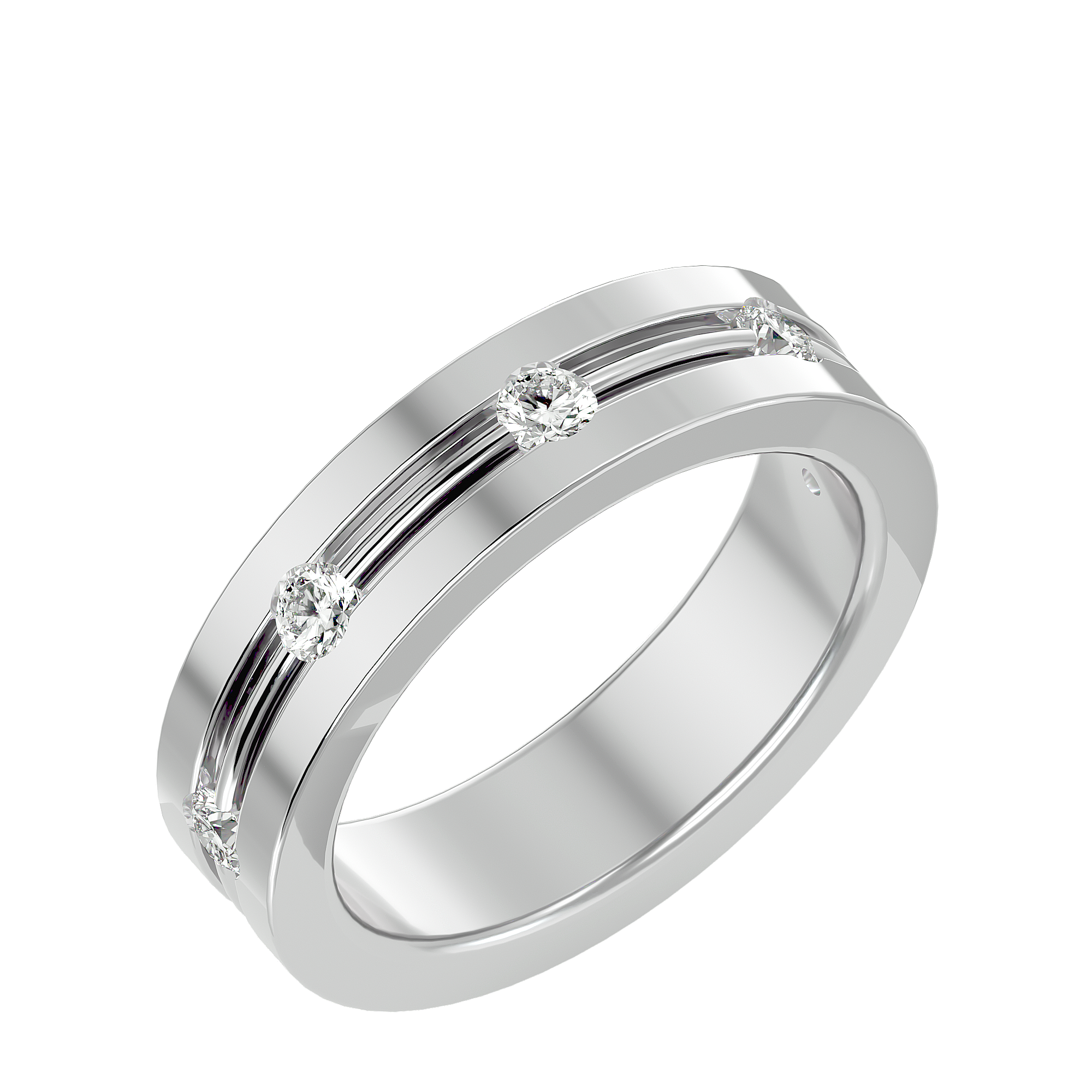 Gerald Diamond Mens Ring