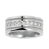George Diamond Mens Ring
