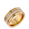 George Diamond Mens Ring