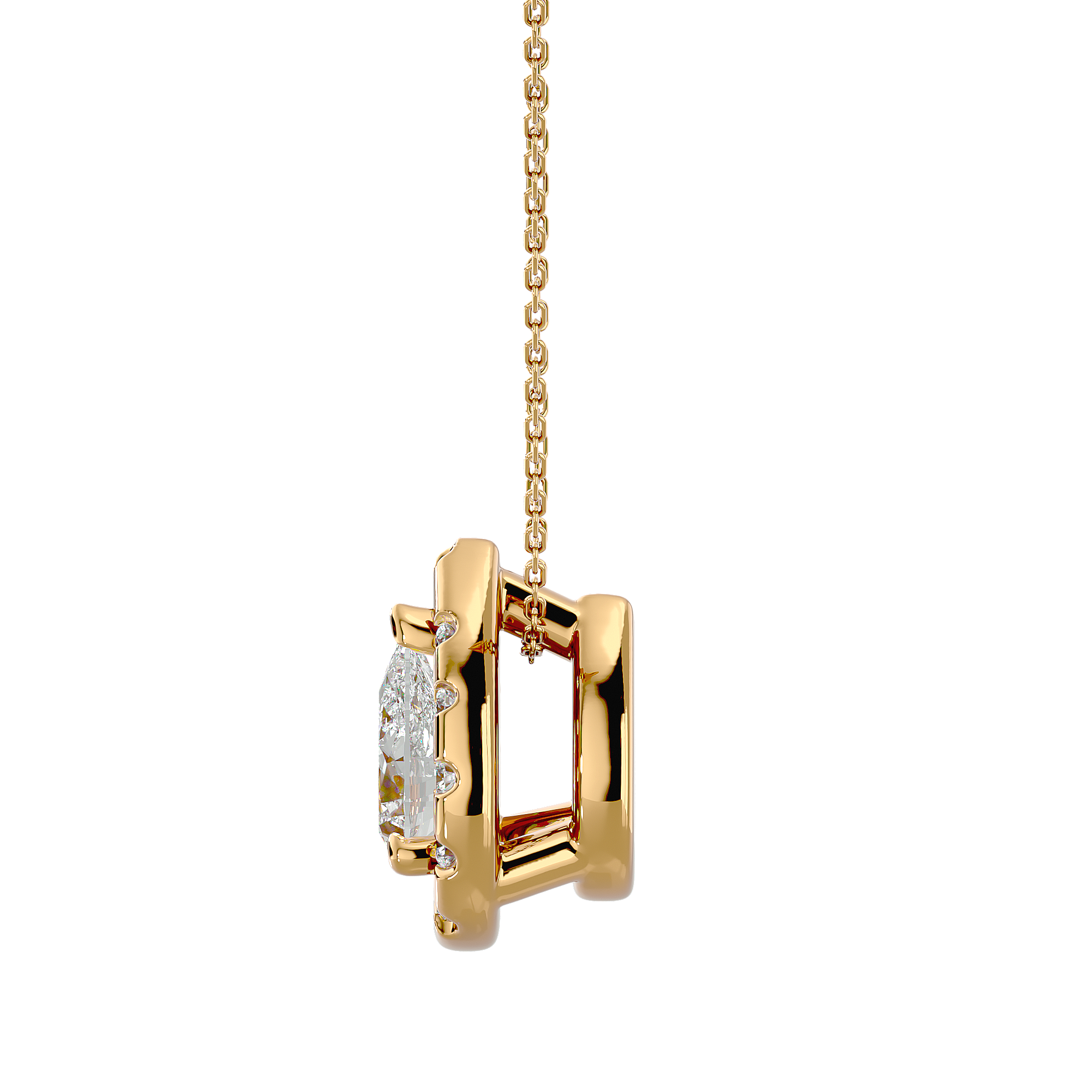 Frederica Solitaire Pendant