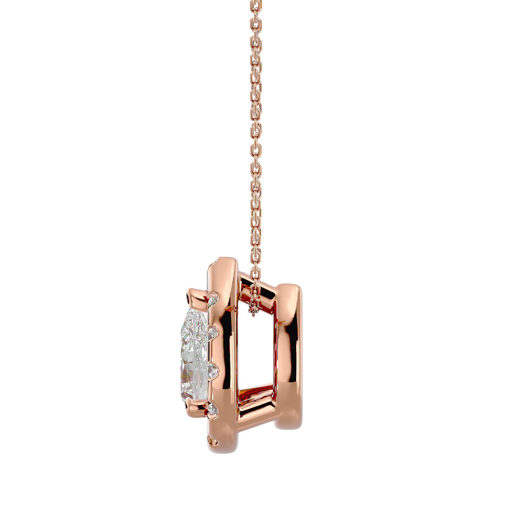Frederica Solitaire Pendant