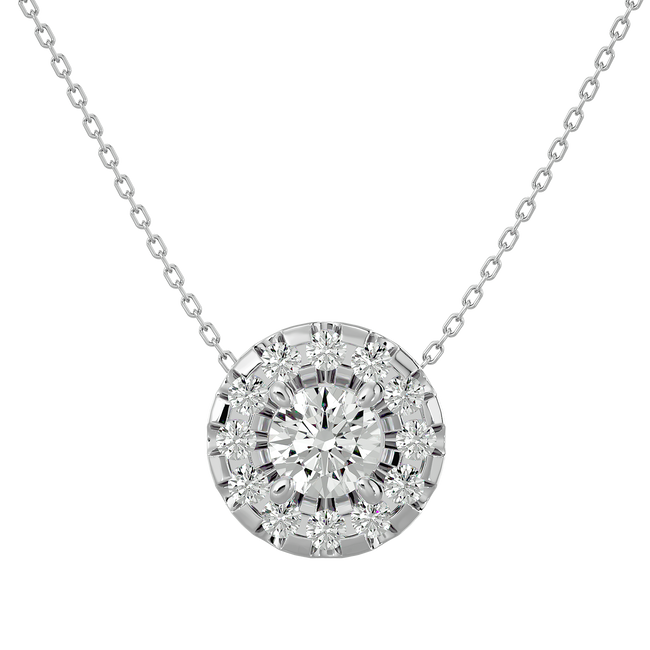 Giada Solitaire Pendant