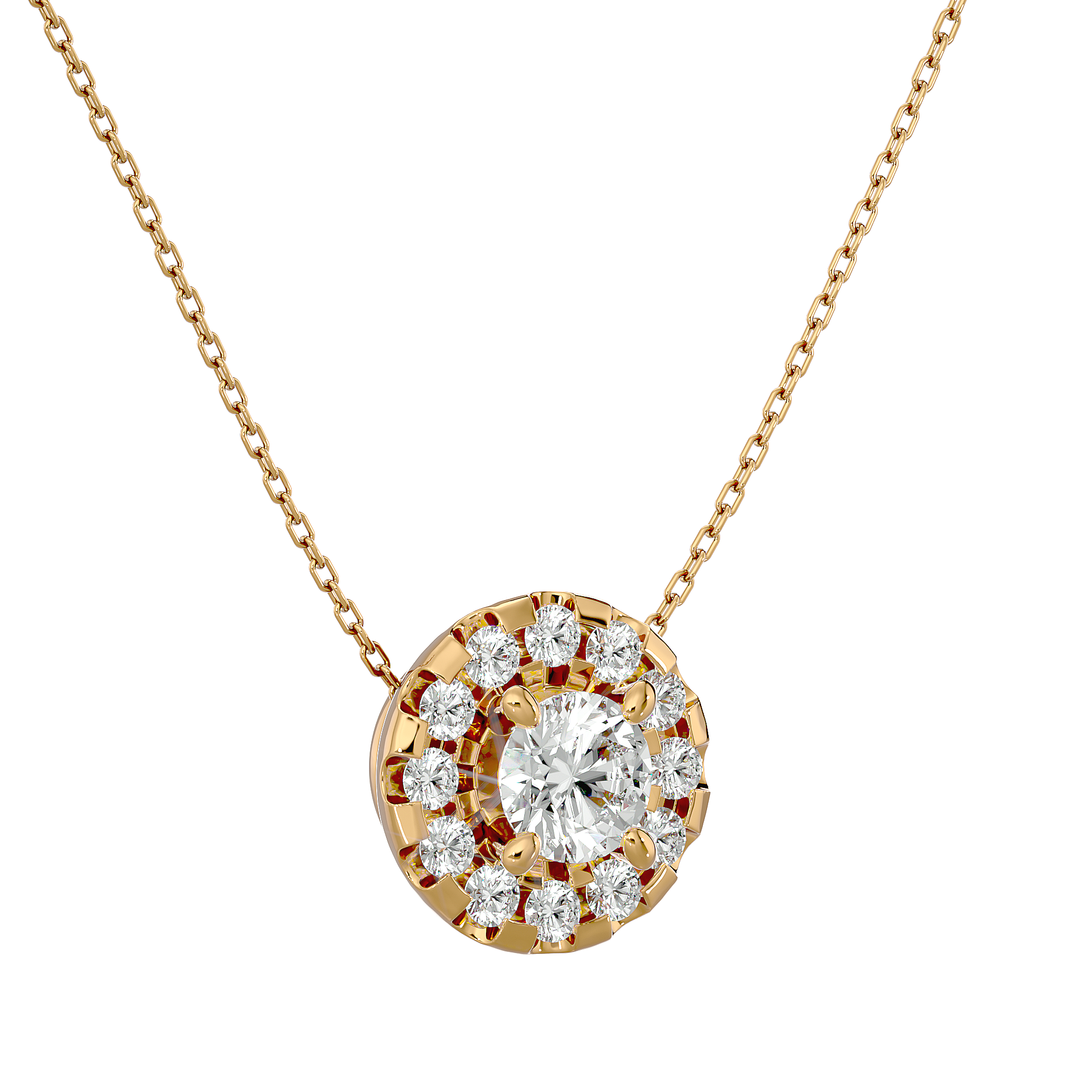 Giada Solitaire Pendant