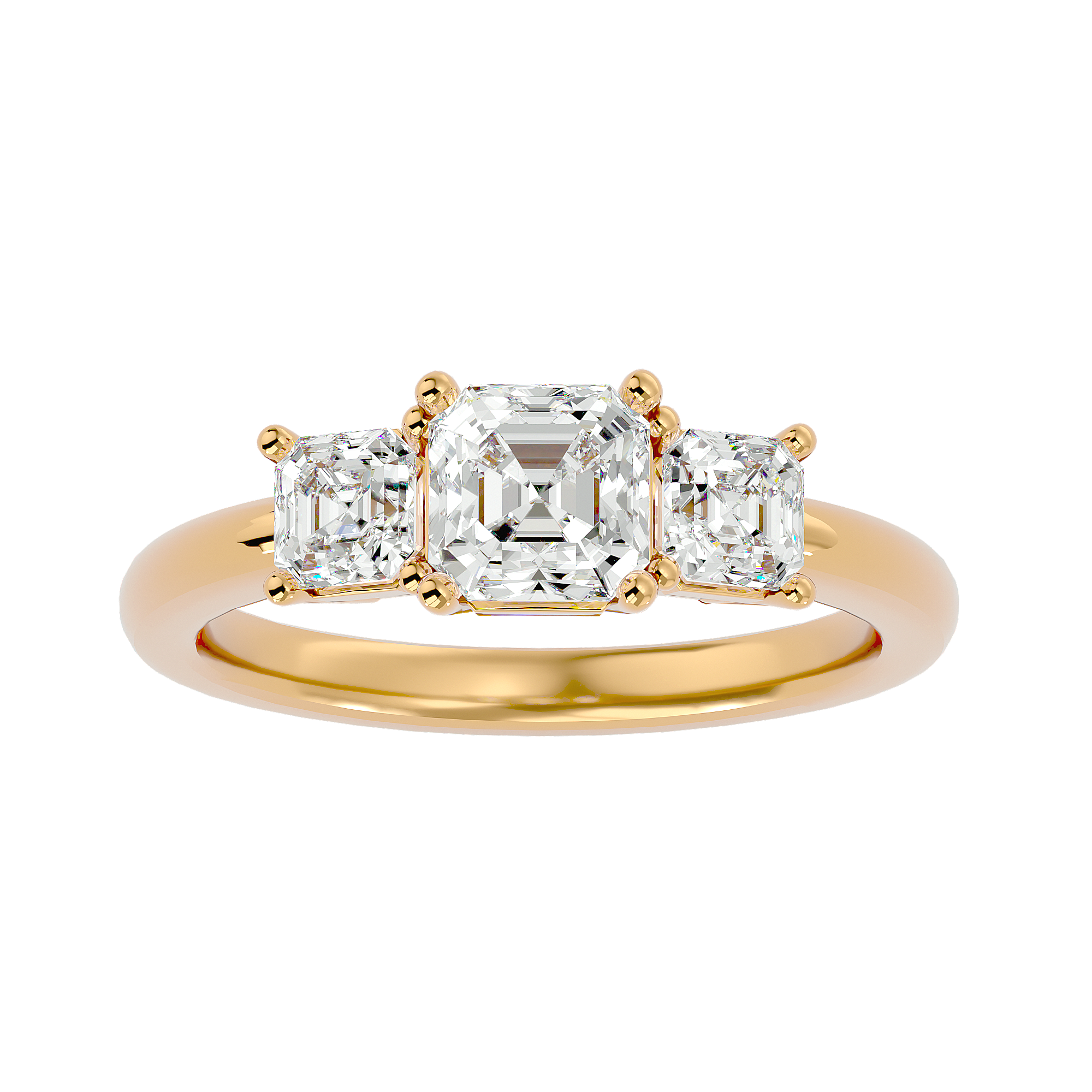 Dani Diamond Three Stone Ring