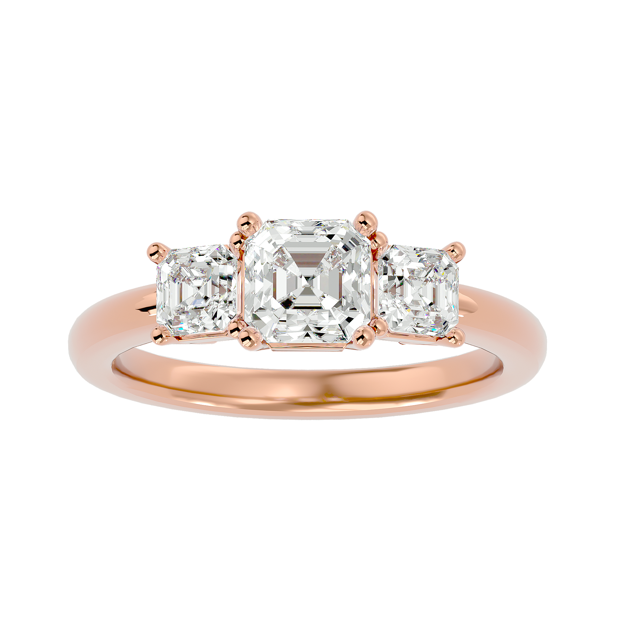 Dani Diamond Three Stone Ring