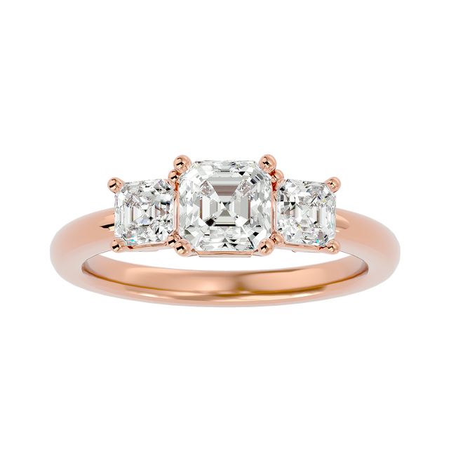 Dani Diamond Three Stone Ring