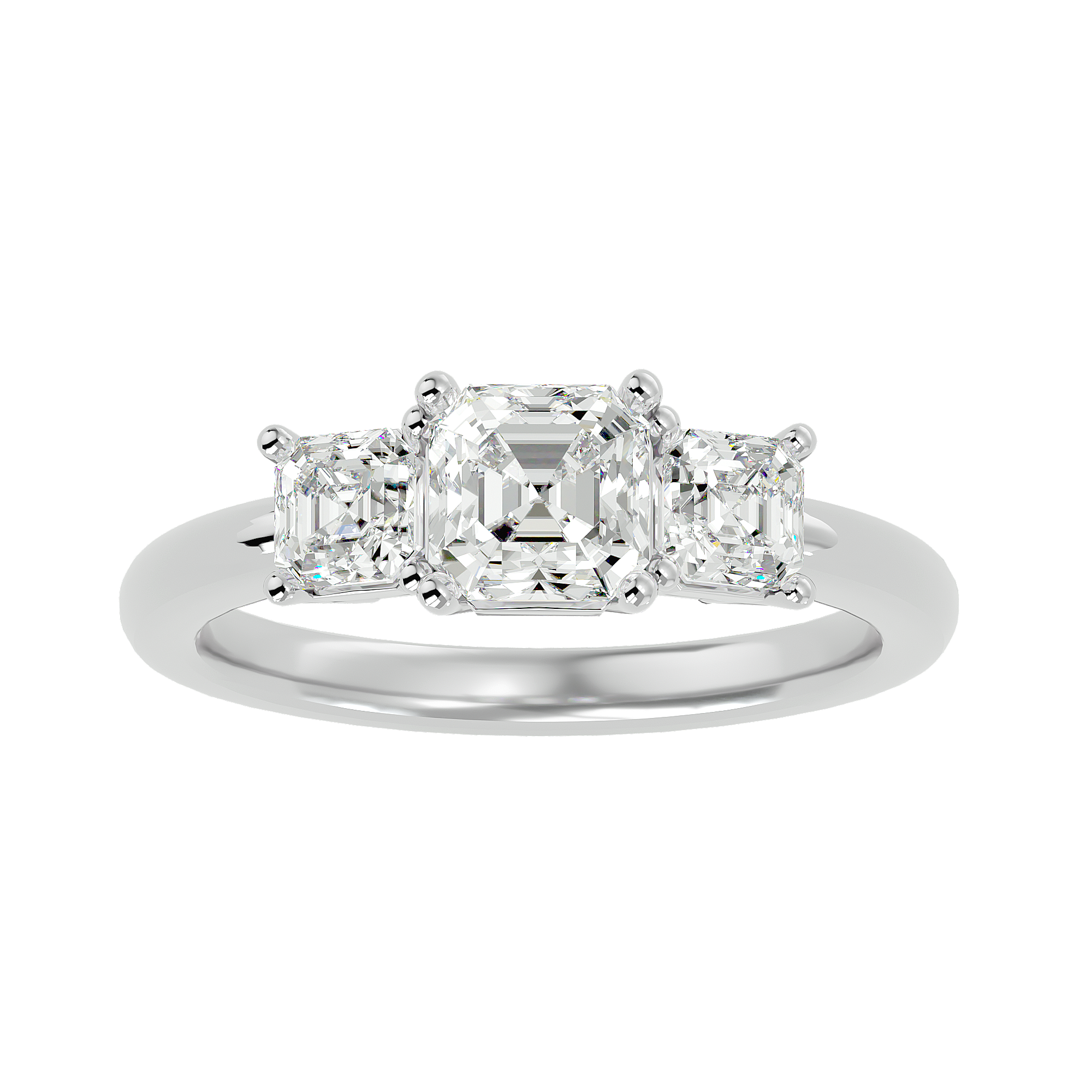 Dani Diamond Three Stone Ring