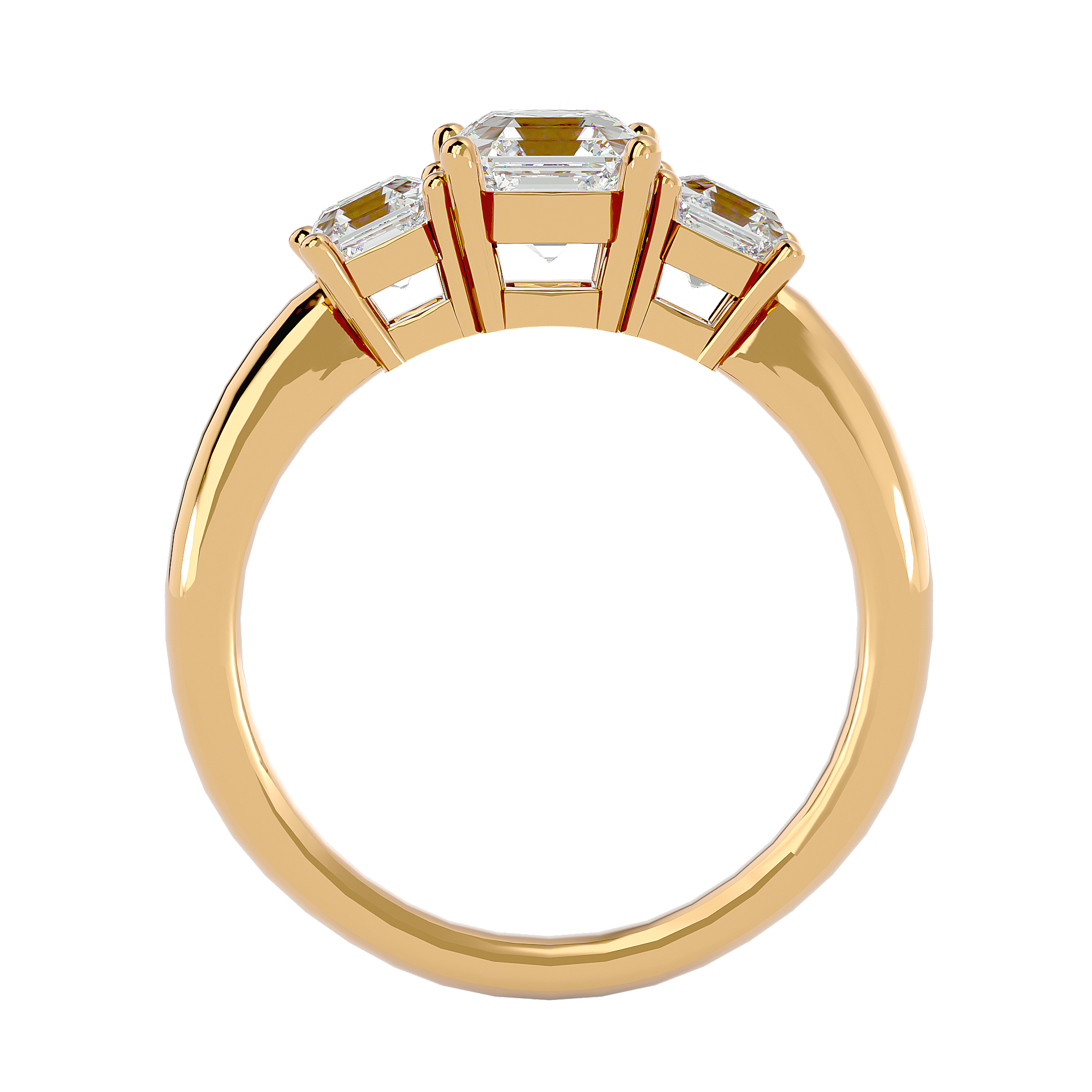 Dani Diamond Three Stone Ring