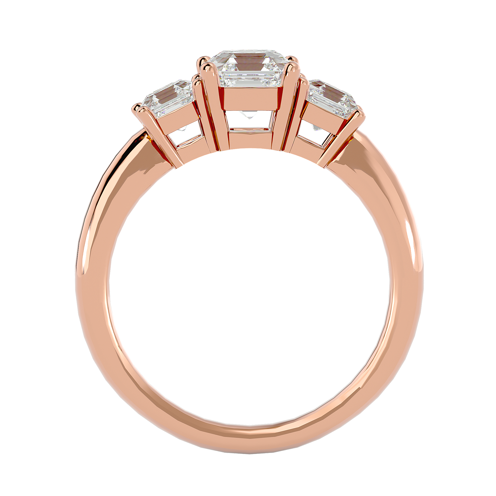 Dani Diamond Three Stone Ring