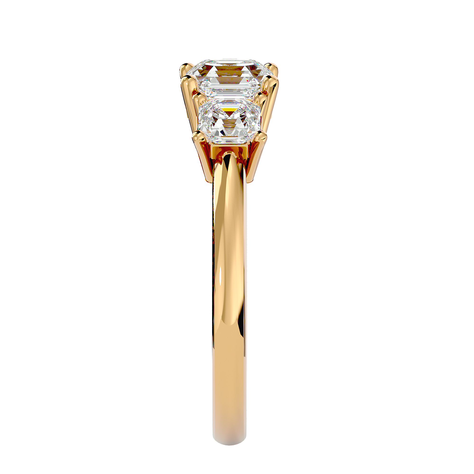 Dani Diamond Three Stone Ring