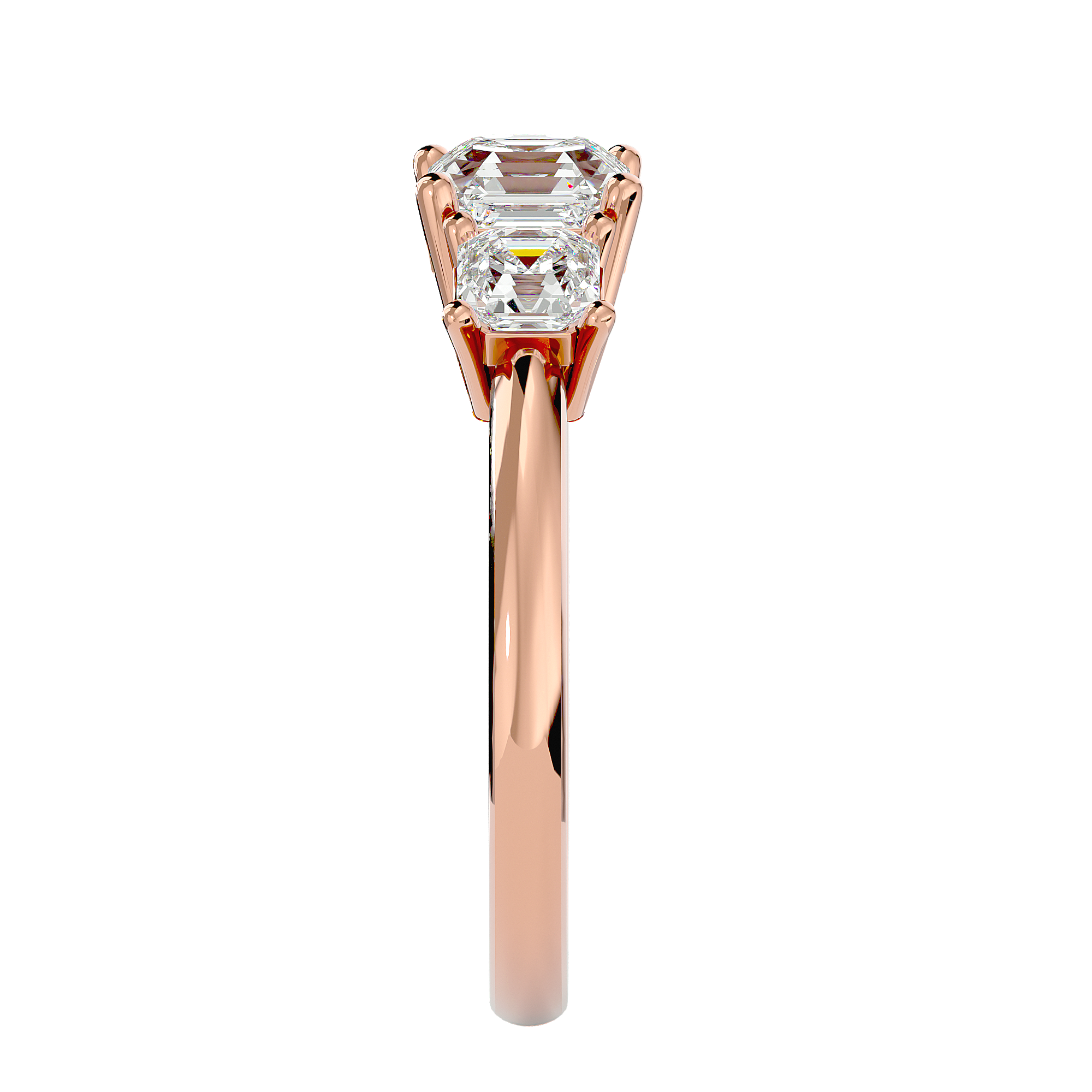 Dani Diamond Three Stone Ring