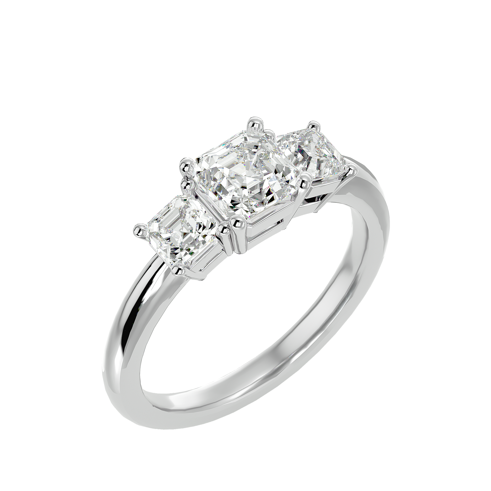 Dani Diamond Three Stone Ring