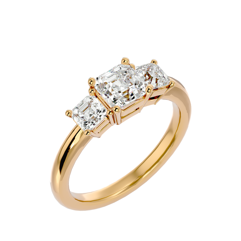 Dani Diamond Three Stone Ring