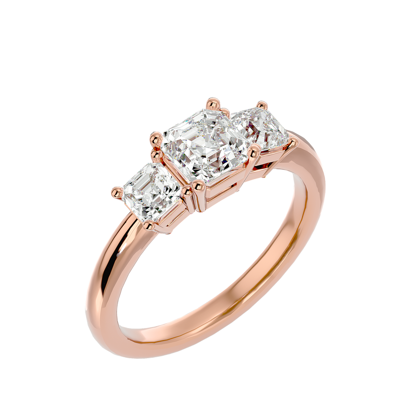 Dani Diamond Three Stone Ring