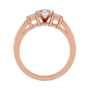 Zainab Diamond Three Stone Ring
