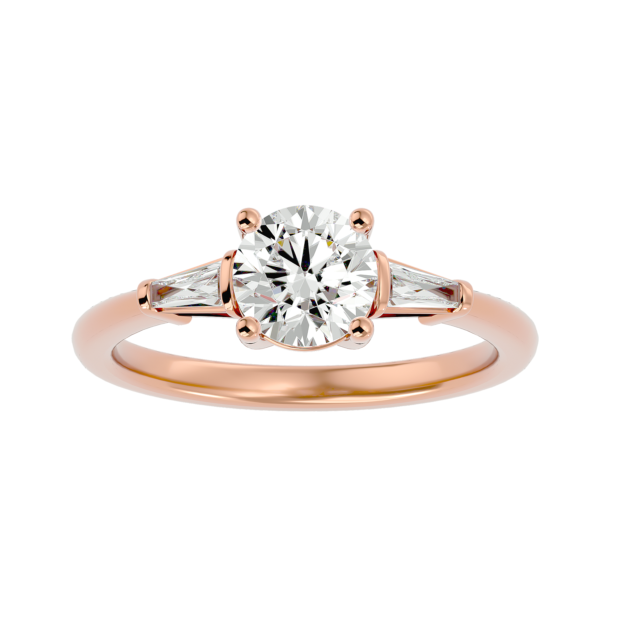 Berkley Diamond Three Stone Ring