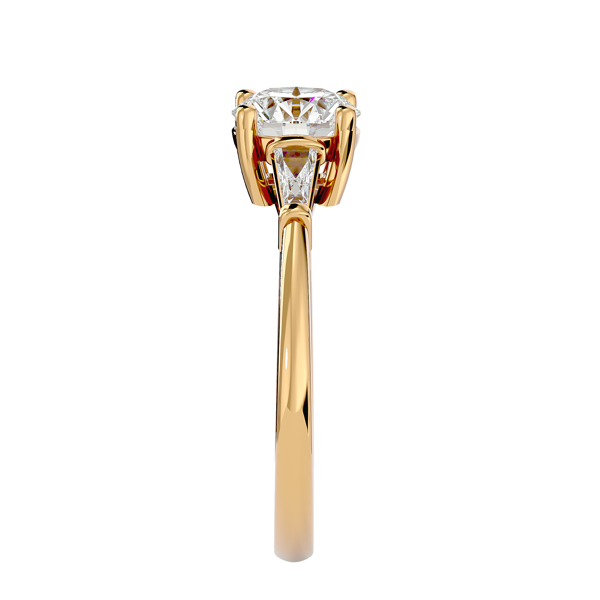 Berkley Diamond Three Stone Ring