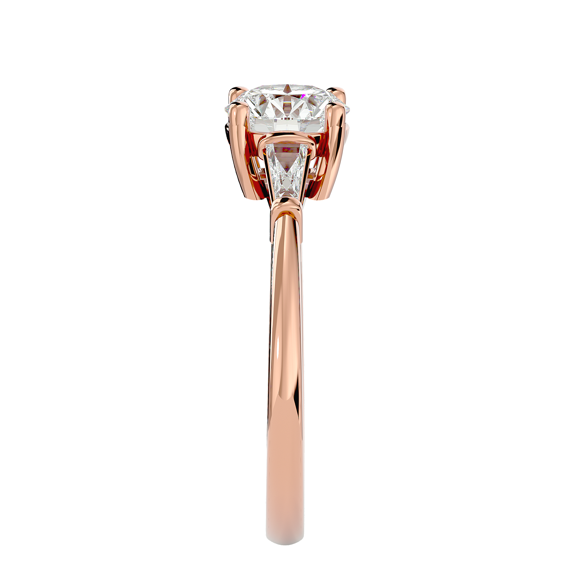 Berkley Diamond Three Stone Ring