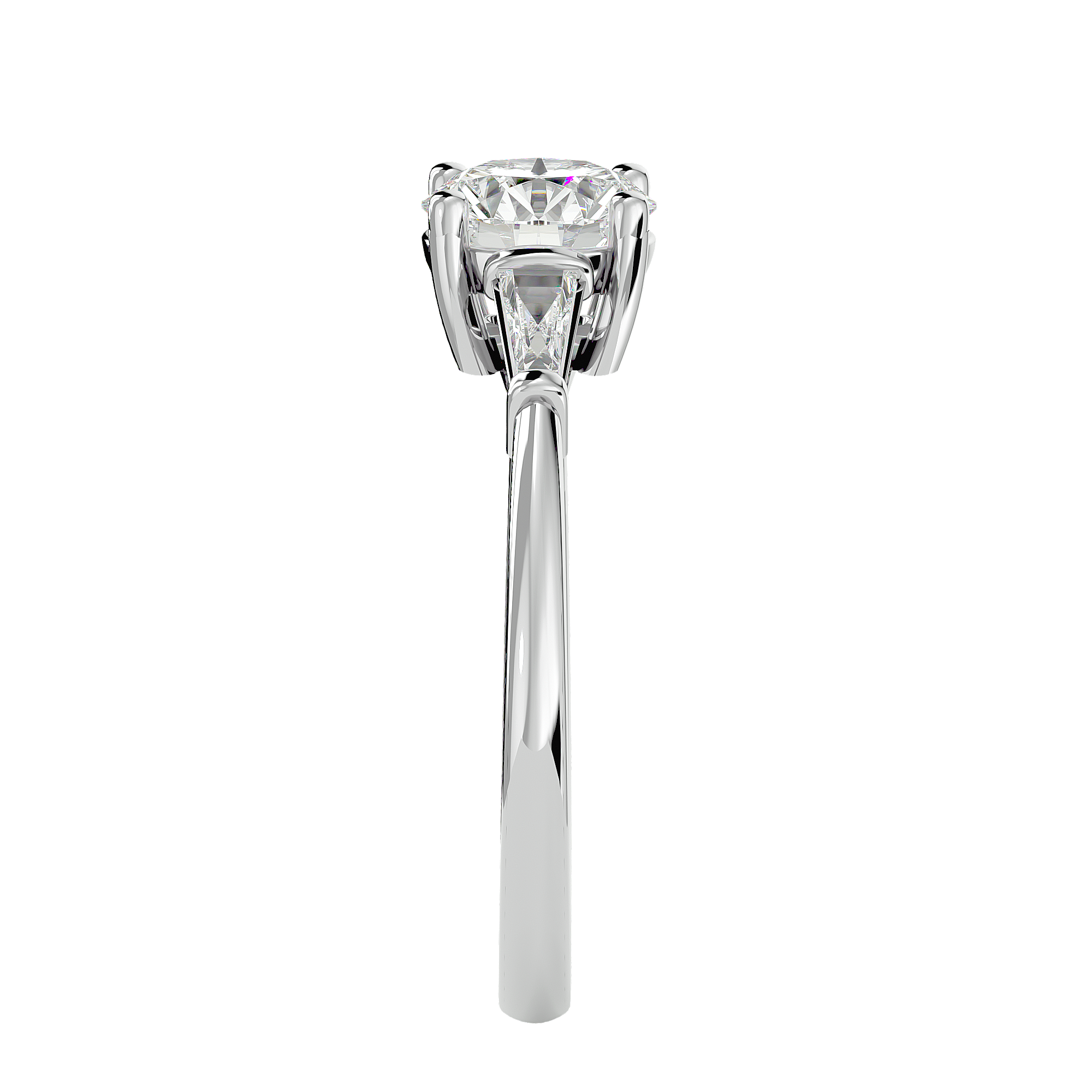 Berkley Diamond Three Stone Ring