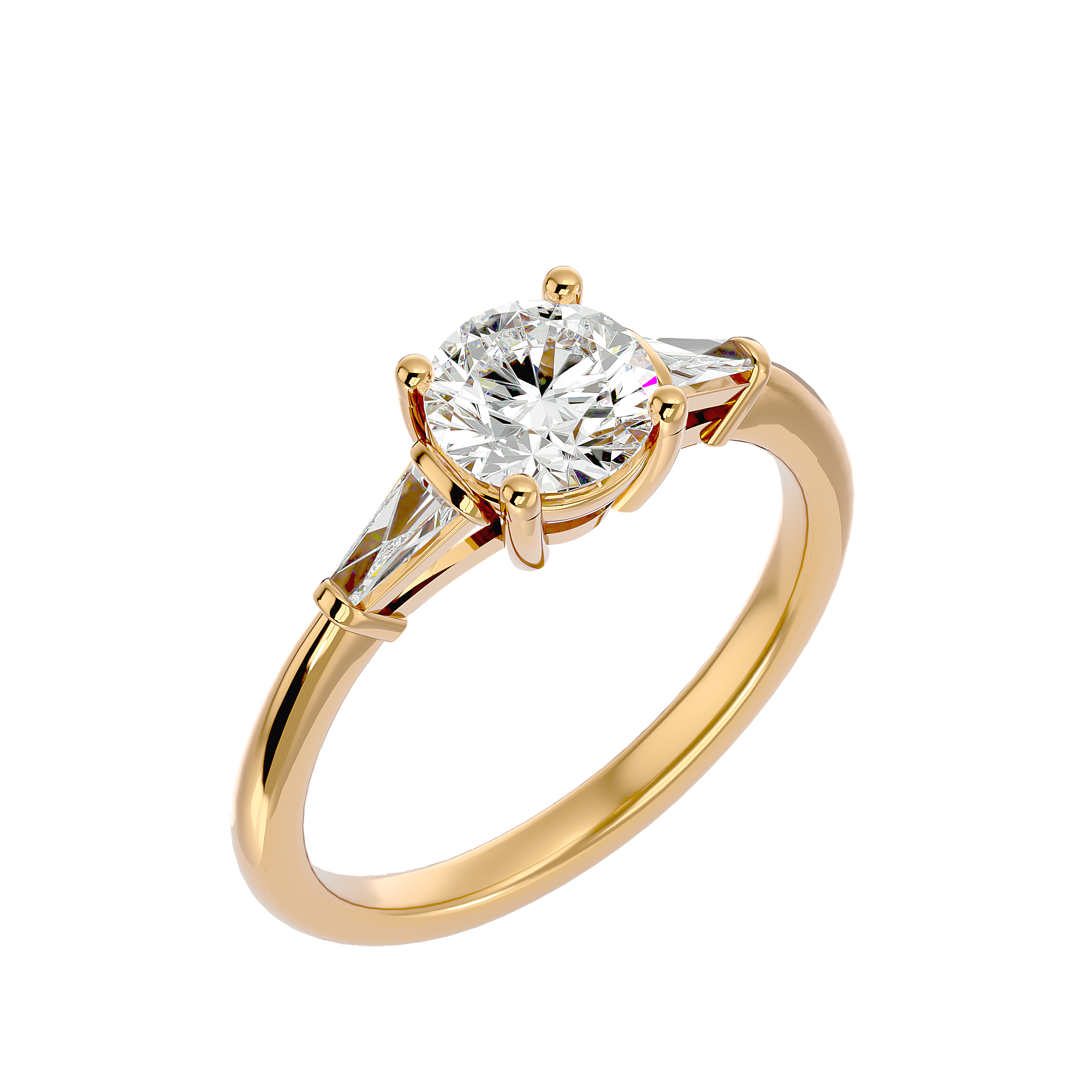 Berkley Diamond Three Stone Ring