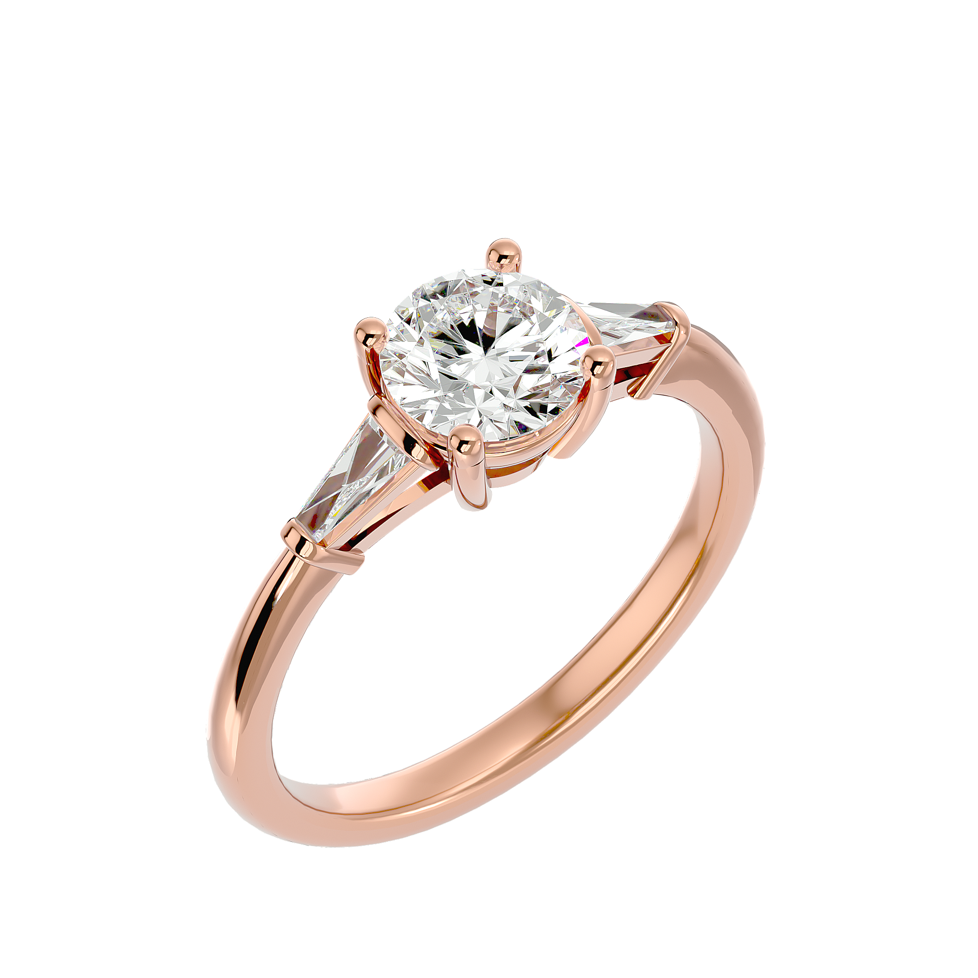 Berkley Diamond Three Stone Ring