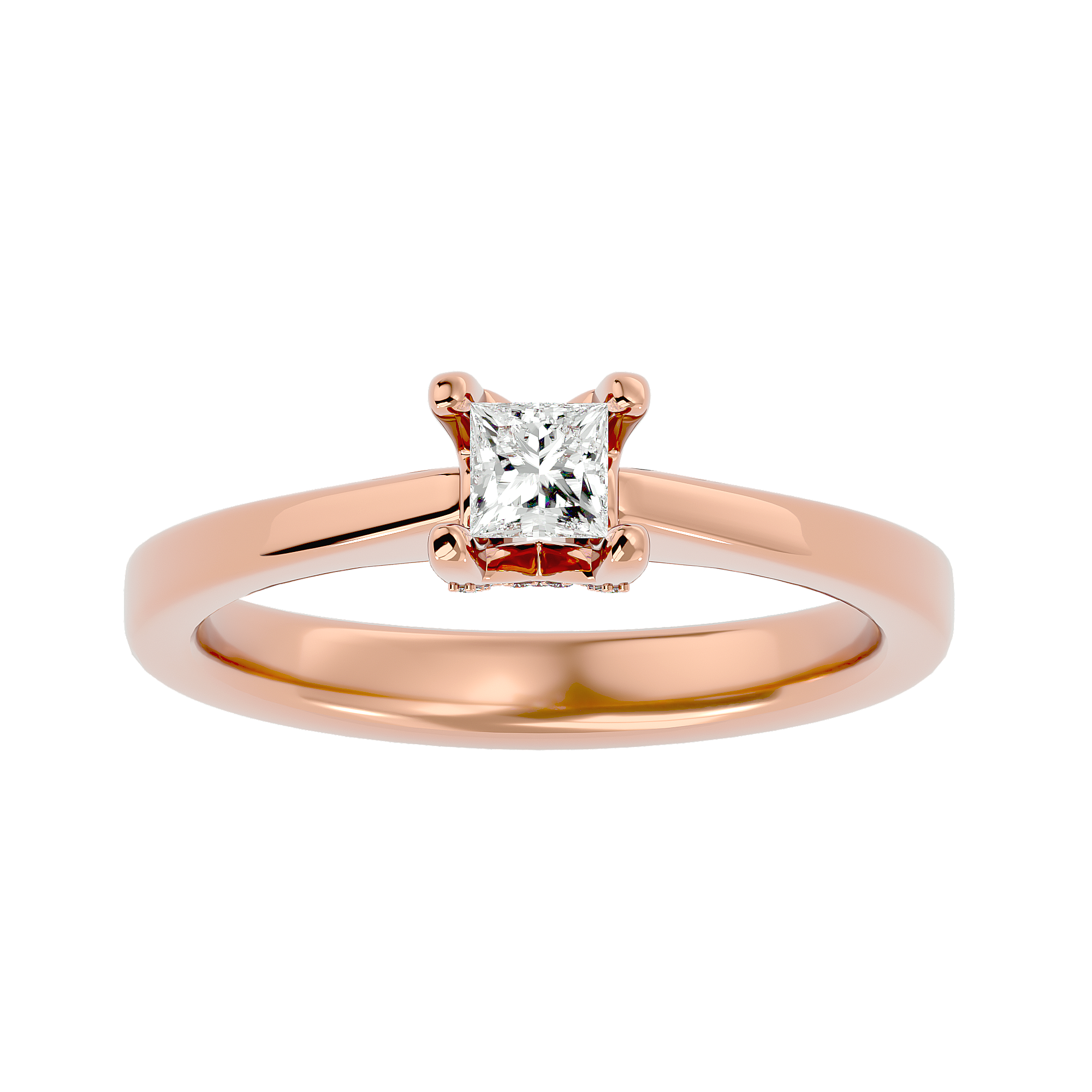 Edna Solitaire Ring