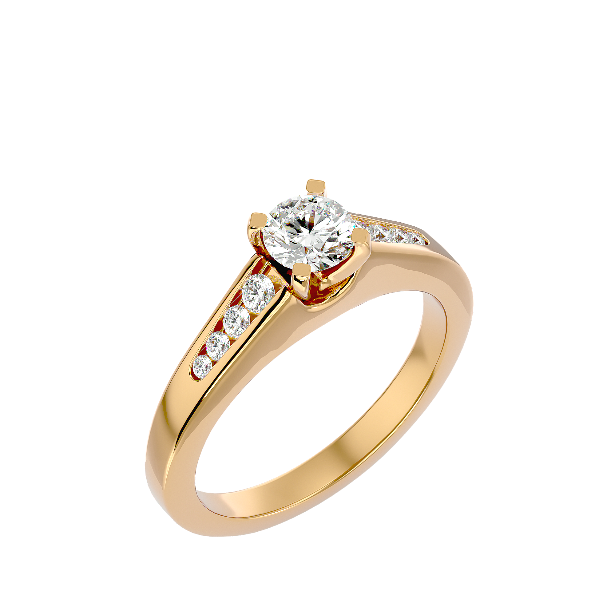 Elliot Solitaire Ring