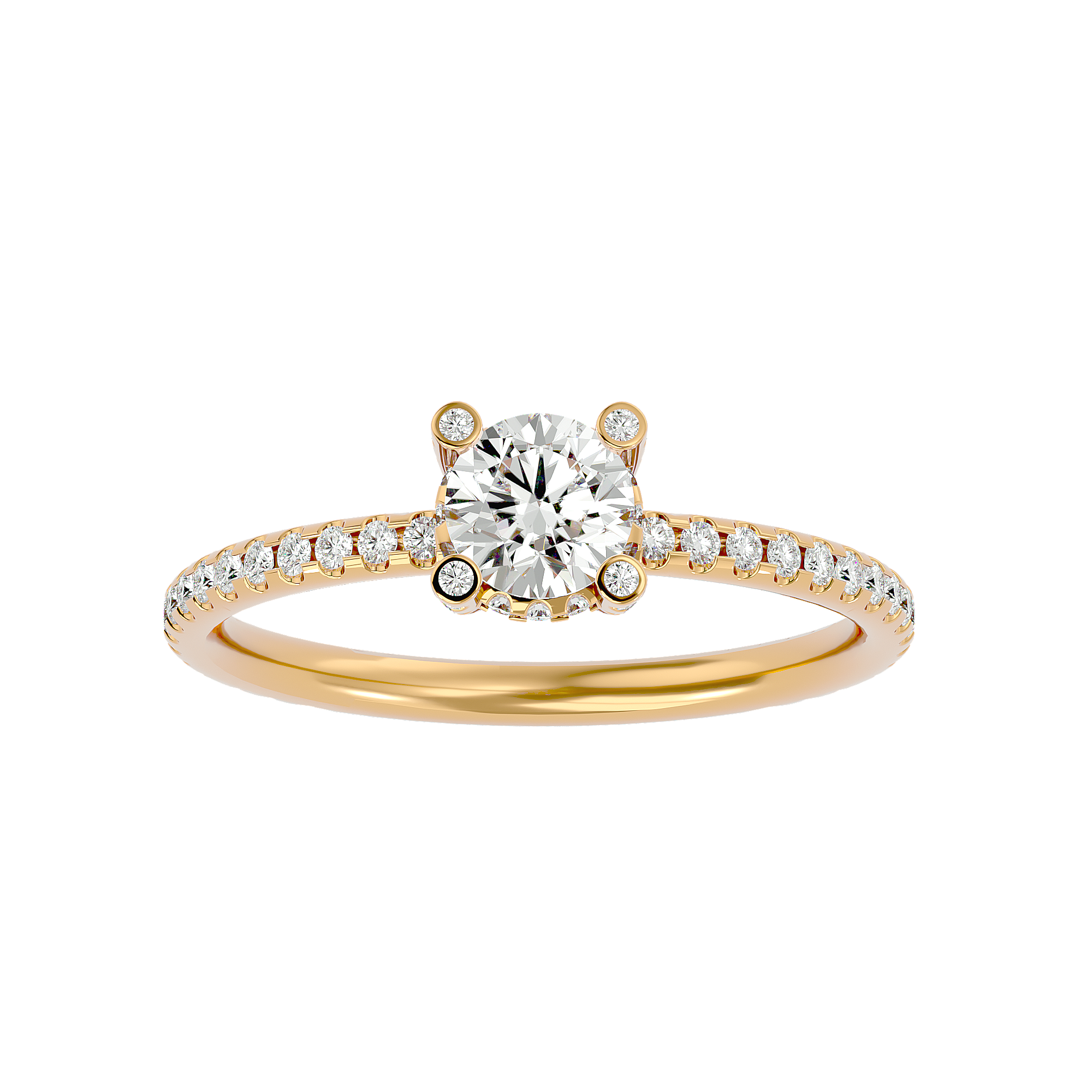 Ace Solitaire Ring