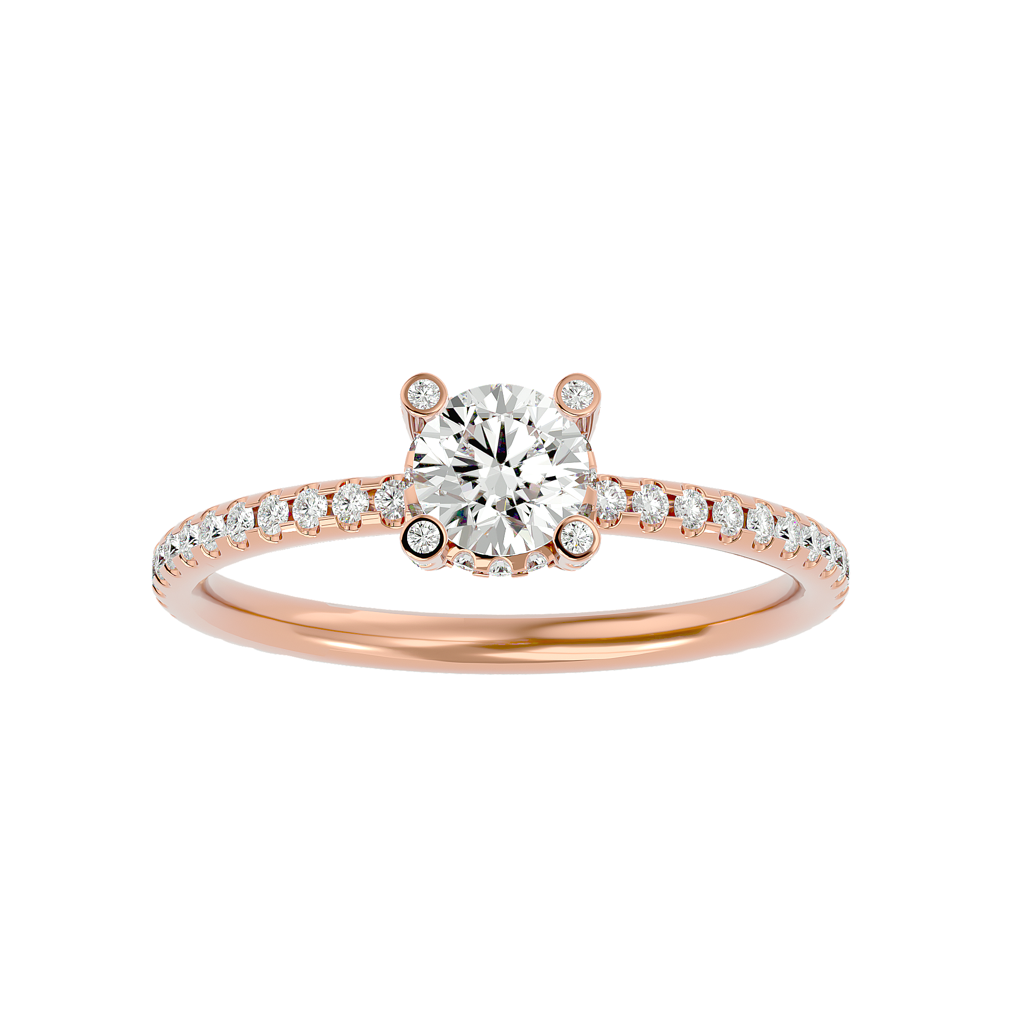 Ace Solitaire Ring