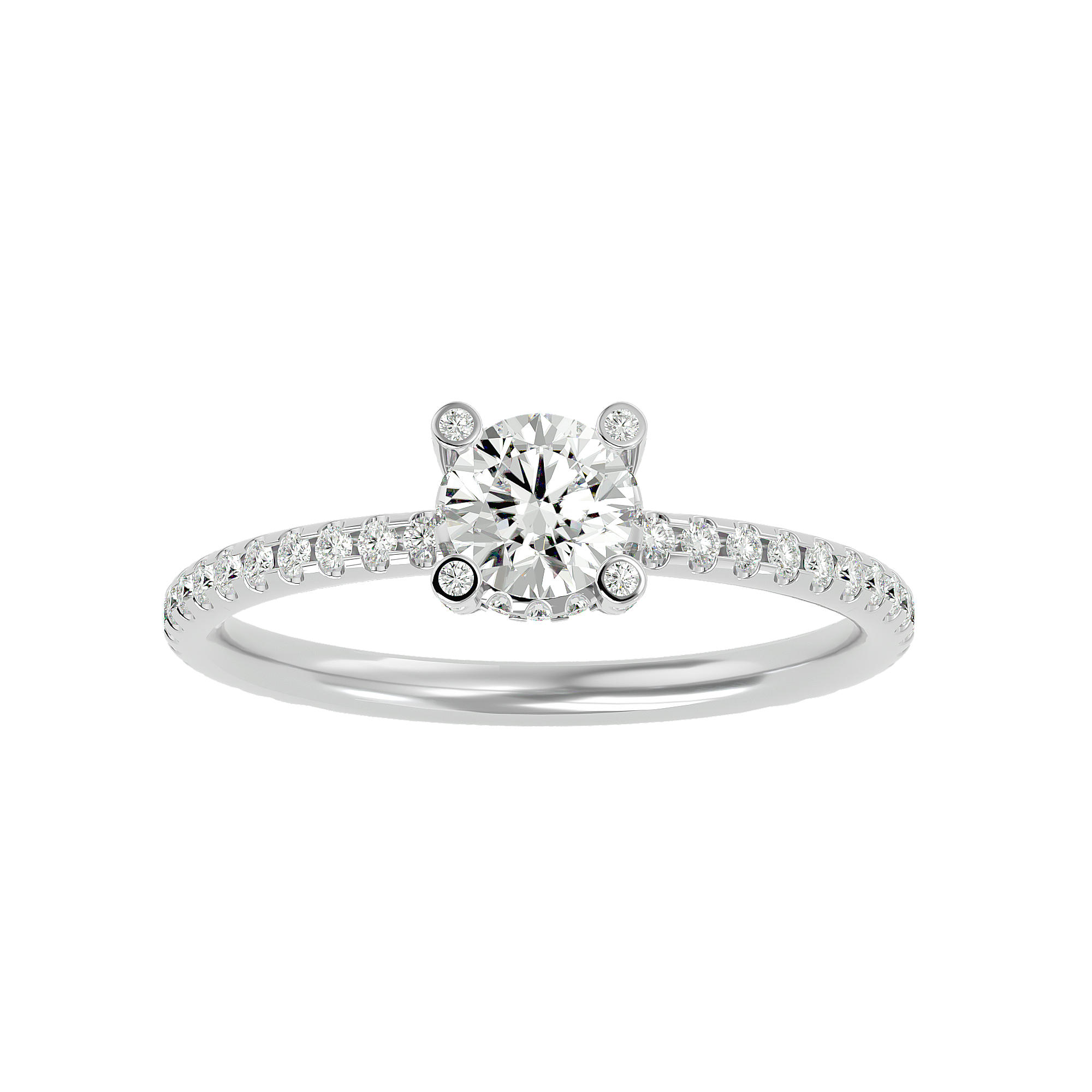 Ace Solitaire Ring