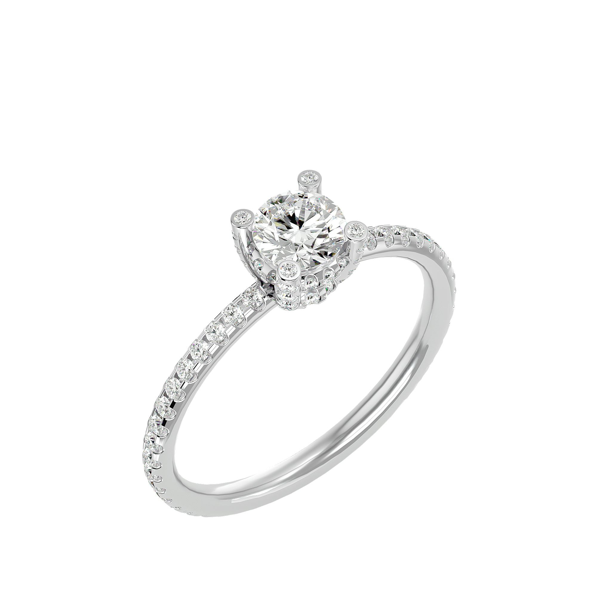 Ace Solitaire Ring