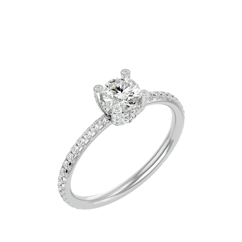 Ace Solitaire Ring