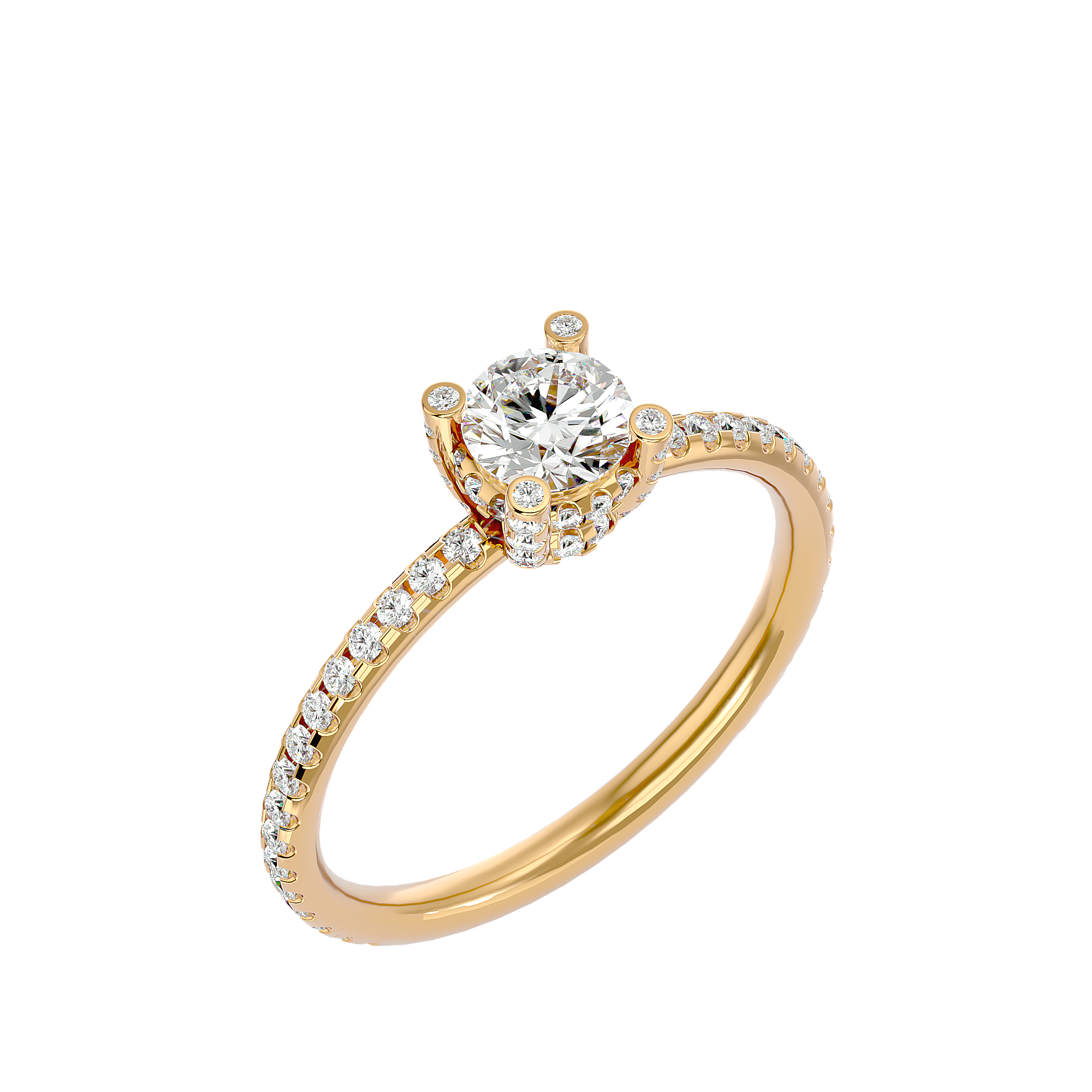 Ace Solitaire Ring