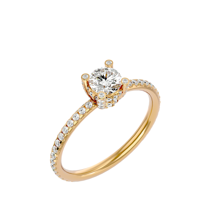 Ace Solitaire Ring