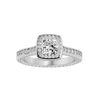 Eloise Solitaire Halo Ring