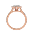 Elizabeth Solitaire Halo Ring