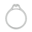 Mason Solitaire Halo Ring